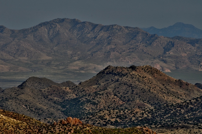 distant mountains